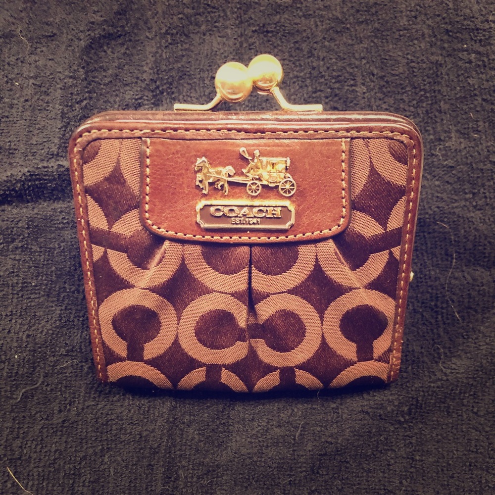 Coach bifold wallet